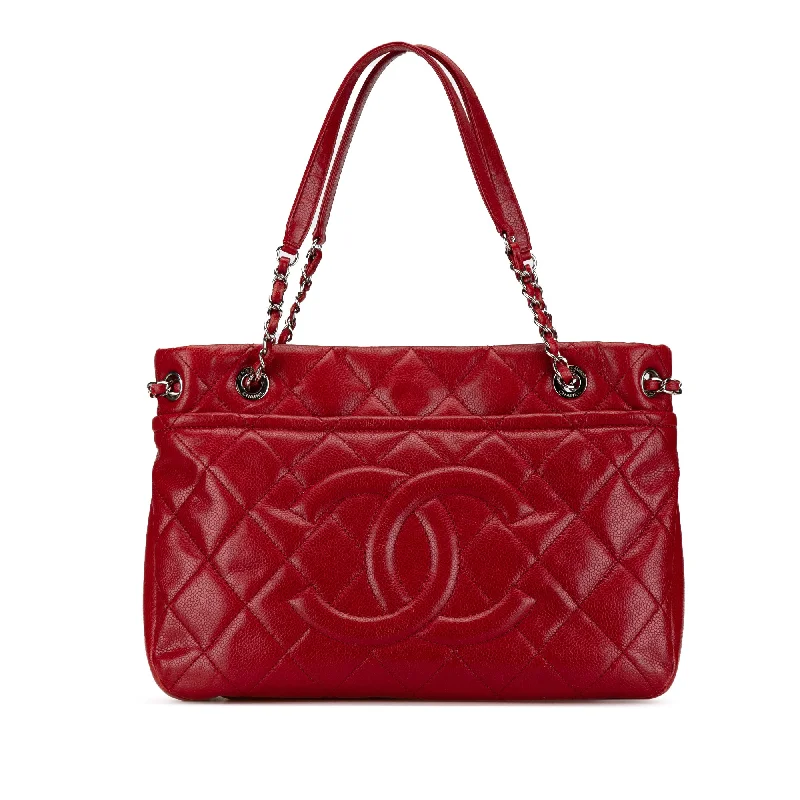Monogrammed Tote Bag in Brown Leather with Personalized Initials for a Custom and Elegant TouchRed Chanel Quilted Caviar Soft Shopper Tote Monogrammed Tote Bag in Brown Leather with Personalized Initials for a Custom and Elegant TouchRed Chanel Quilted Caviar Soft Shopper Tote