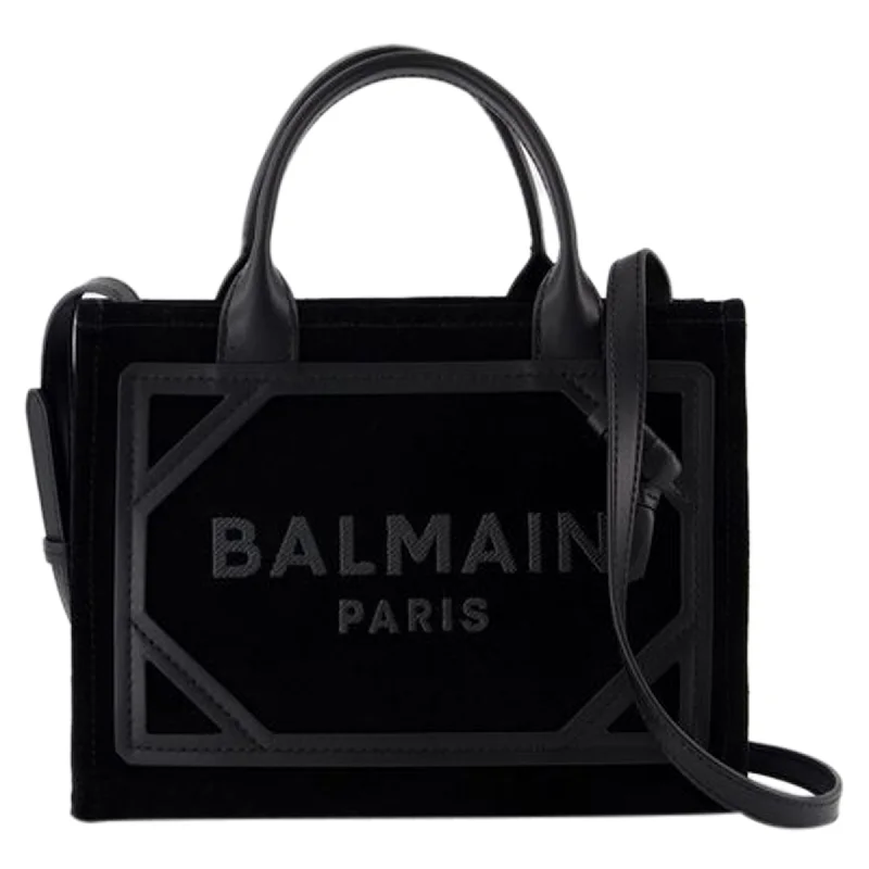 Metallic Tote Bag in Rose Gold with Chain Handles for a Glamorous Night OutB-Army Small Shopper Bag - Balmain - Leather - Black Metallic Tote Bag in Rose Gold with Chain Handles for a Glamorous Night OutB-Army Small Shopper Bag - Balmain - Leather - Black