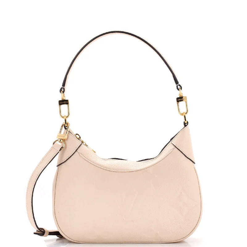 Women's Large Leather Shoulder Bag in Brown with Multiple Compartments for WorkBagatelle NM Handbag Monogram Empreinte Giant Women's Large Leather Shoulder Bag in Brown with Multiple Compartments for WorkBagatelle NM Handbag Monogram Empreinte Giant