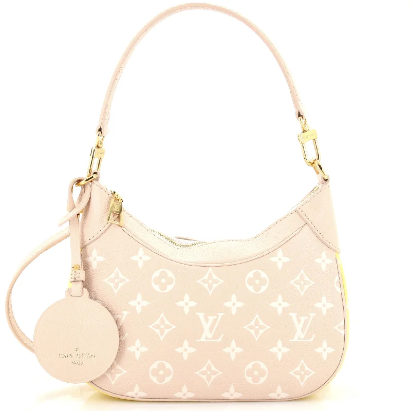 Women's Shoulder Bag with Adjustable Strap in Pink for ComfortBagatelle NM Handbag Spring in the City Monogram Empreinte Leather Women's Shoulder Bag with Adjustable Strap in Pink for ComfortBagatelle NM Handbag Spring in the City Monogram Empreinte Leather