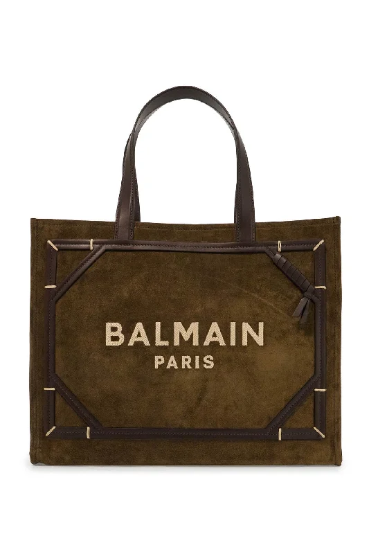 Tote Bag with RFID - Blocking Pocket in Black for Protecting Your Cards and InformationBalmain Tote Bag B-Army 42 Tote Bag with RFID - Blocking Pocket in Black for Protecting Your Cards and InformationBalmain Tote Bag B-Army 42