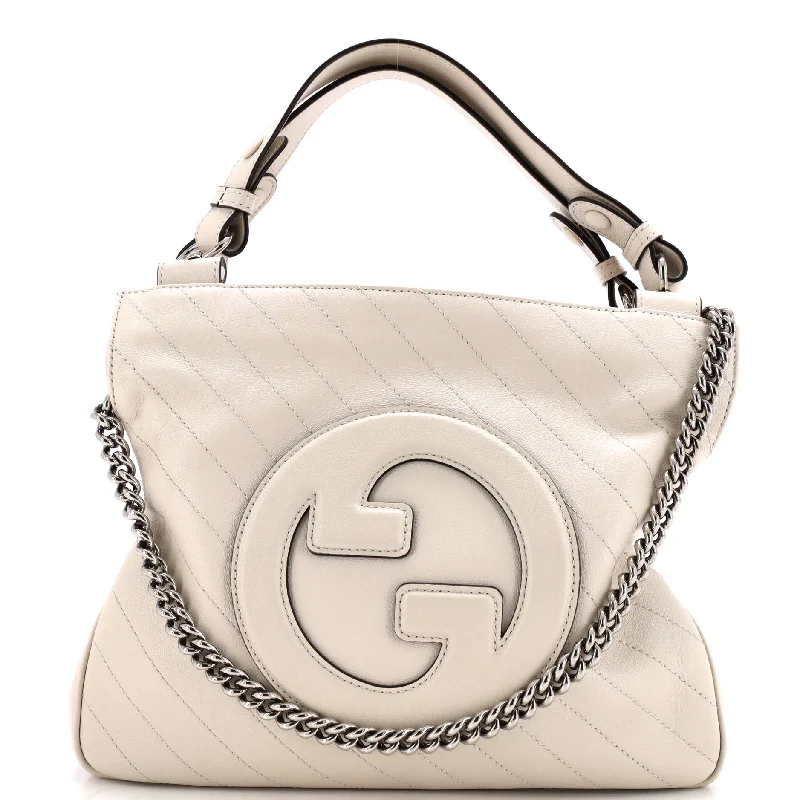 Blondie NM Tote Diagonal Quilted Leather Small