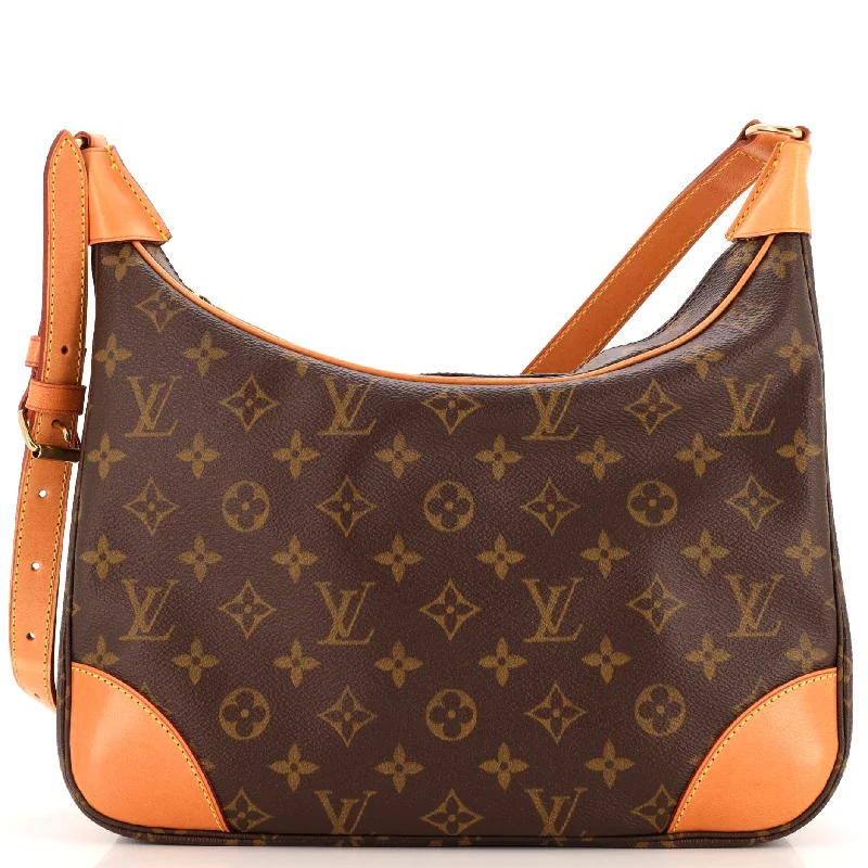 Shoulder Bag with Geometric Pattern in Multicolor for a Contemporary StyleBoulogne Handbag Monogram Canvas 30 Shoulder Bag with Geometric Pattern in Multicolor for a Contemporary StyleBoulogne Handbag Monogram Canvas 30