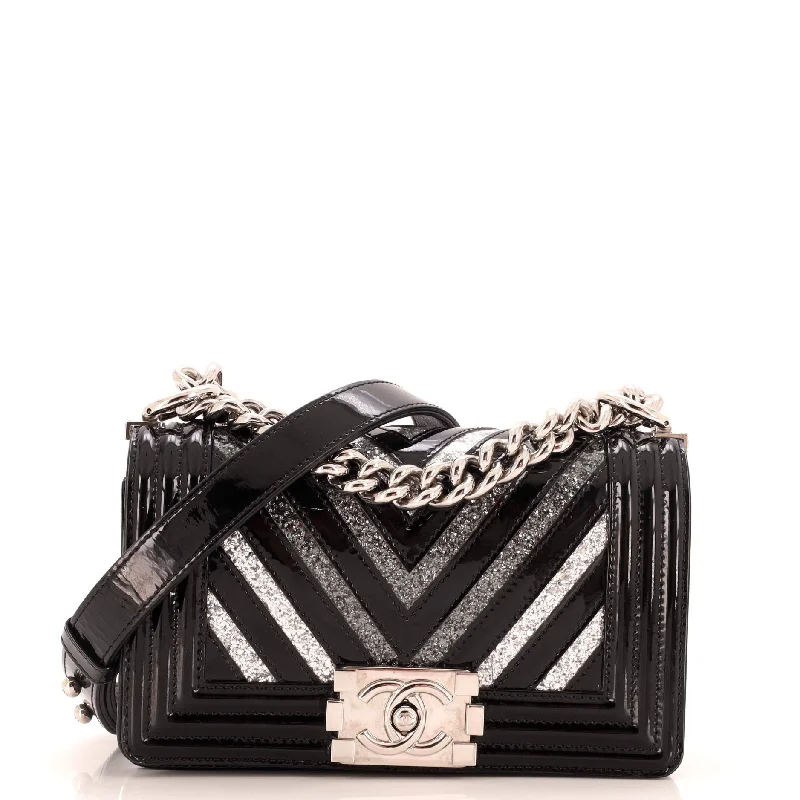 Women's Shoulder Bag with Adjustable Strap in Pink for ComfortBoy Flap Bag Chevron Patent with Glitter PVC Small Women's Shoulder Bag with Adjustable Strap in Pink for ComfortBoy Flap Bag Chevron Patent with Glitter PVC Small