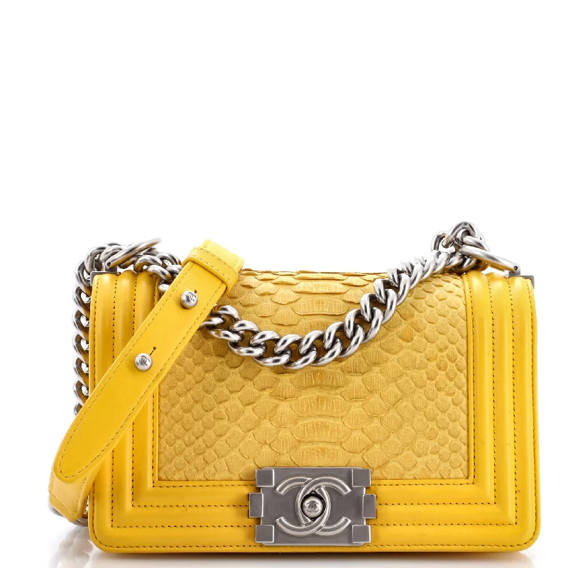Women's Shoulder Bag with Zippered Pockets in Orange for SafetyBoy Flap Bag Python Old Medium