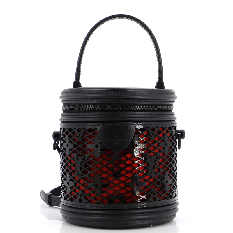 Pvc Shoulder Bag in Clear with Glitter for a Fun and Modern LookCannes Handbag Monogram Lace Leather Pvc Shoulder Bag in Clear with Glitter for a Fun and Modern LookCannes Handbag Monogram Lace Leather
