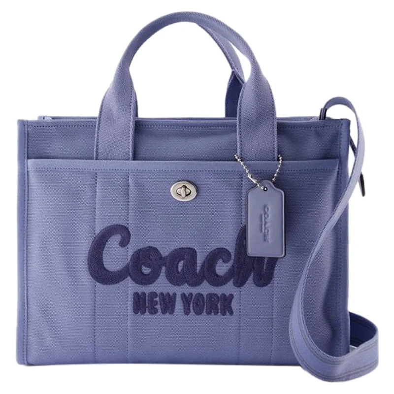 Tote Bag with Adjustable Shoulder Strap in Olive Green for Comfortable CarryingCargo Tote - Coach - Cotton - Blue Tote Bag with Adjustable Shoulder Strap in Olive Green for Comfortable CarryingCargo Tote - Coach - Cotton - Blue