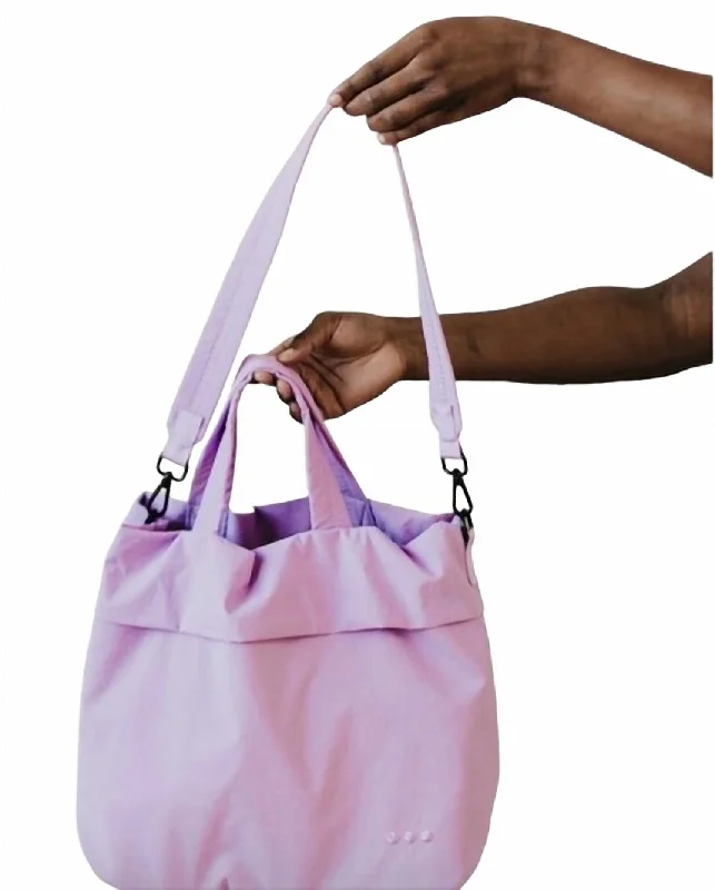 Small Vegan Leather Tote Bag in Blush Pink with Gold - Tone Hardware for a Feminine and Stylish AccessoryCarrie Catch All Shoulder Tote Bag In Lilac Small Vegan Leather Tote Bag in Blush Pink with Gold - Tone Hardware for a Feminine and Stylish AccessoryCarrie Catch All Shoulder Tote Bag In Lilac