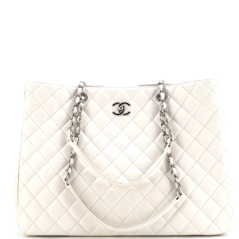 Small Vegan Leather Tote Bag in Blush Pink with Gold - Tone Hardware for a Feminine and Stylish AccessoryClassic CC Shopping Tote Quilted Calfskin Large Small Vegan Leather Tote Bag in Blush Pink with Gold - Tone Hardware for a Feminine and Stylish AccessoryClassic CC Shopping Tote Quilted Calfskin Large