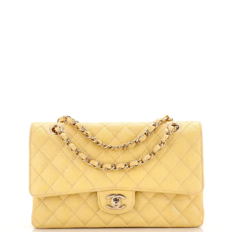 Canvas and Leather Combo Shoulder Bag in Tan for a Rustic LookClassic Double Flap Bag Quilted Iridescent Caviar Medium Canvas and Leather Combo Shoulder Bag in Tan for a Rustic LookClassic Double Flap Bag Quilted Iridescent Caviar Medium