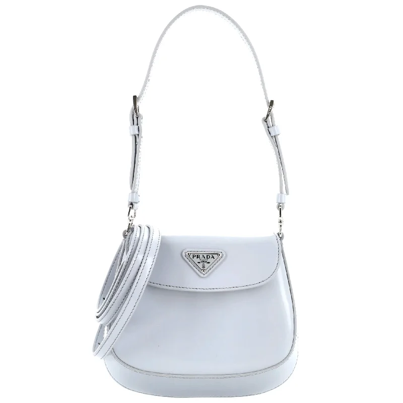 Cleo Flap Shoulder Bag Spazzolato Leather Mini