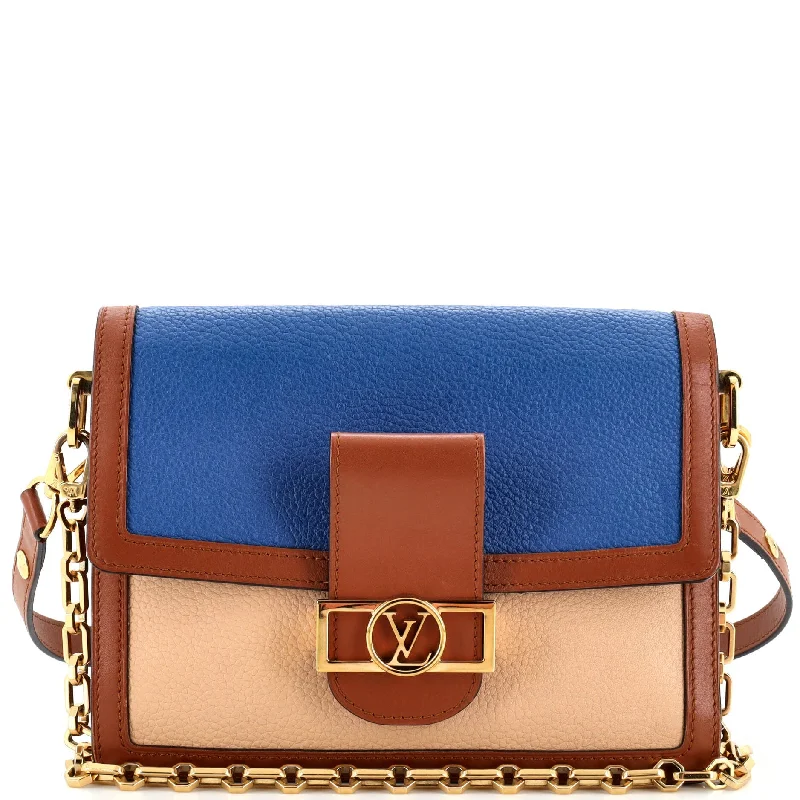 Dauphine Shoulder Bag Taurillon Leather MM