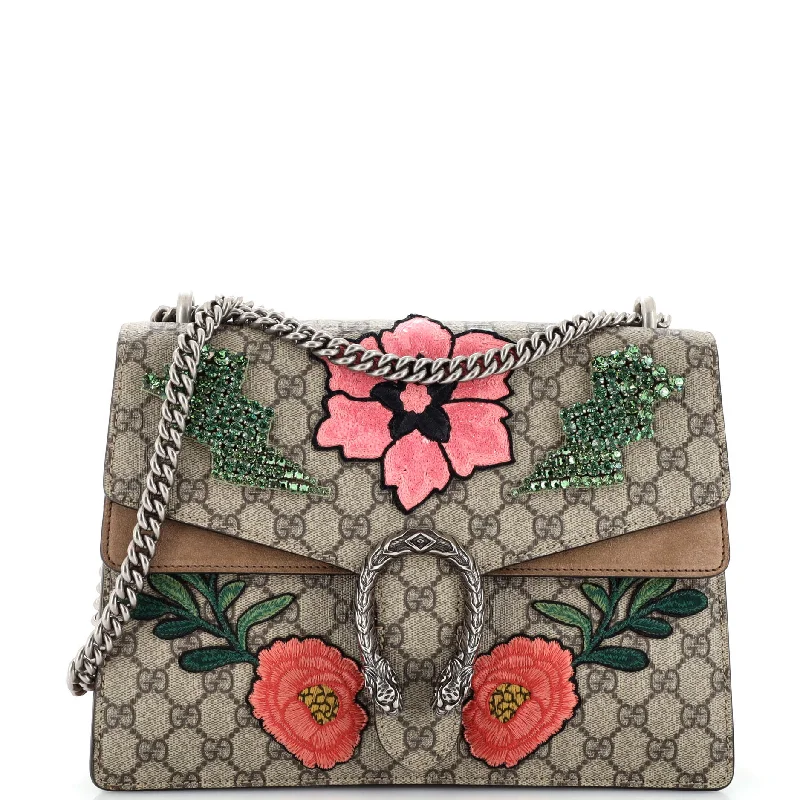 Canvas and Leather Combo Shoulder Bag in Tan for a Rustic LookDionysus Bag Embellished GG Coated Canvas Medium Canvas and Leather Combo Shoulder Bag in Tan for a Rustic LookDionysus Bag Embellished GG Coated Canvas Medium