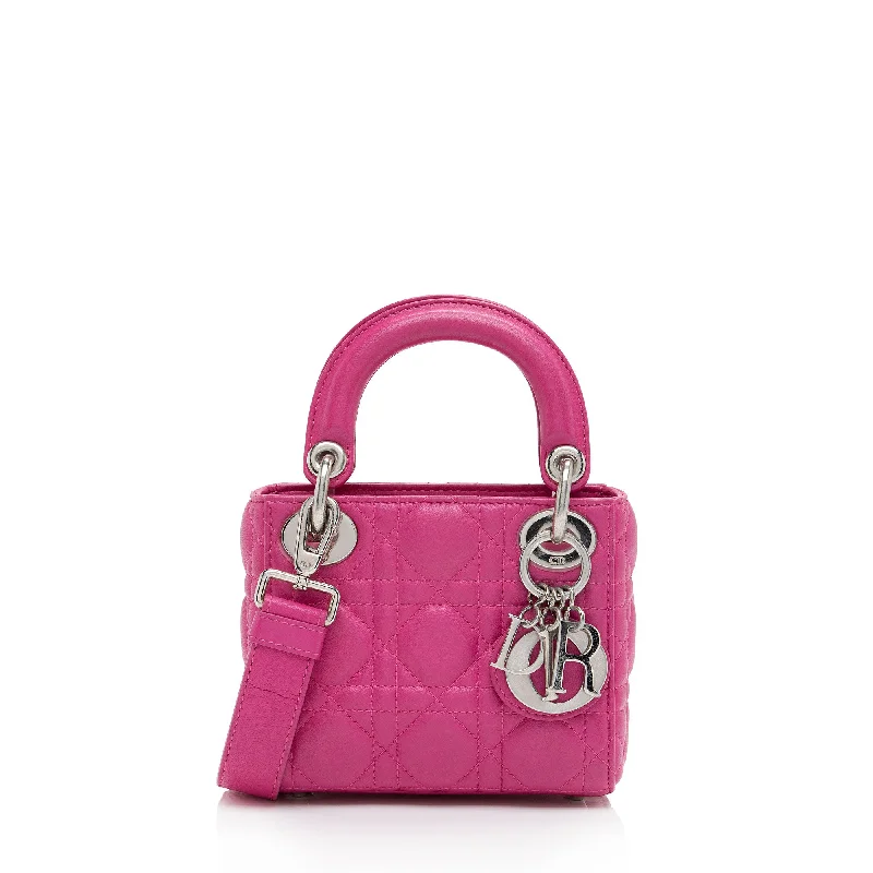 Geometric - Printed Tote Bag in Multicolor for a Contemporary and Trendy OutfitDior Lambskin Lady Dior Mini Tote Geometric - Printed Tote Bag in Multicolor for a Contemporary and Trendy OutfitDior Lambskin Lady Dior Mini Tote
