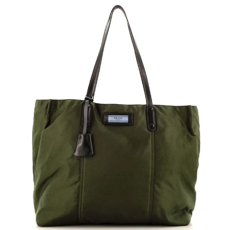 Etiquette Tote Tessuto Large