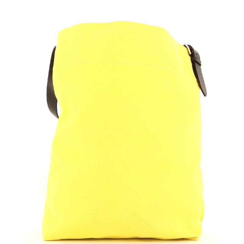 Etriviere Shoulder Bag Toile and Leather