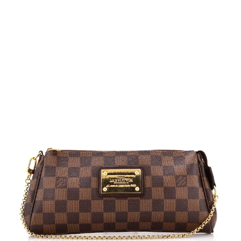 Women's Shoulder Bag with Fringe Details in Brown for a Bohemian StyleEva Handbag Damier Women's Shoulder Bag with Fringe Details in Brown for a Bohemian StyleEva Handbag Damier