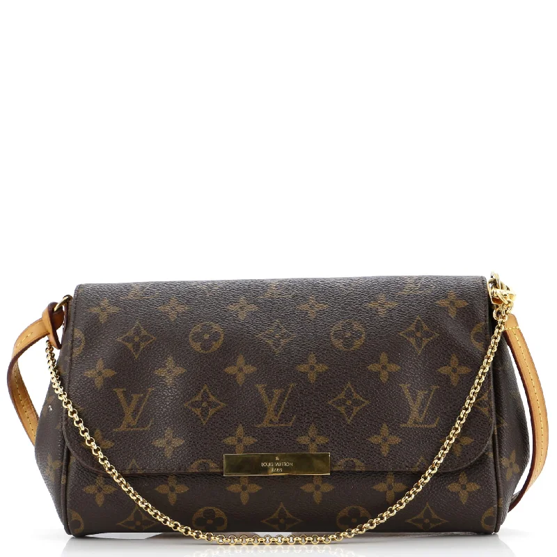 Women's Shoulder Bag with Fringe Details in Brown for a Bohemian StyleFavorite Handbag Monogram Canvas MM Women's Shoulder Bag with Fringe Details in Brown for a Bohemian StyleFavorite Handbag Monogram Canvas MM