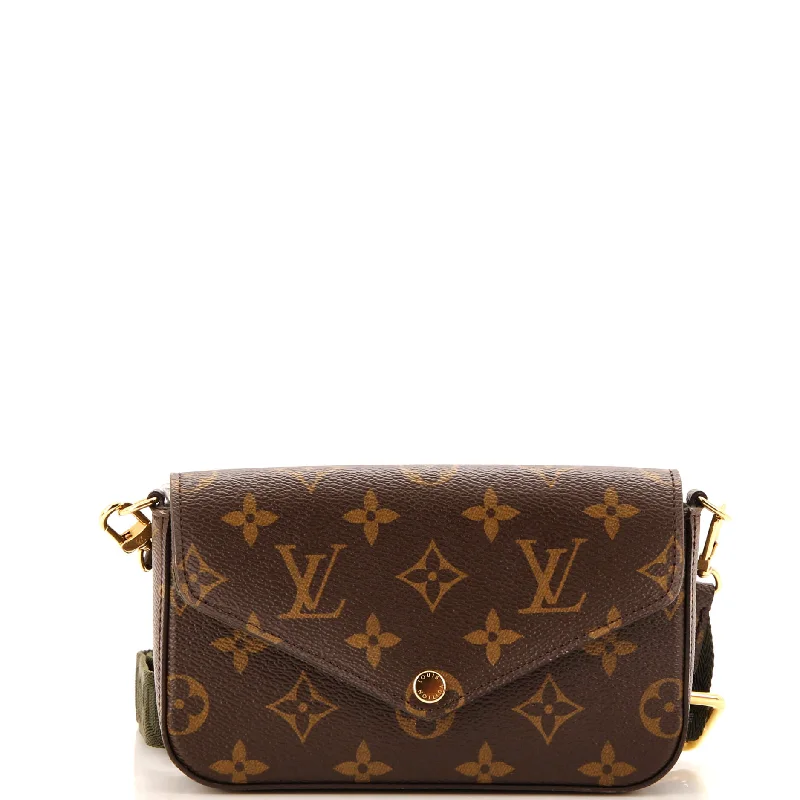 Felicie Strap & Go Handbag Monogram Canvas