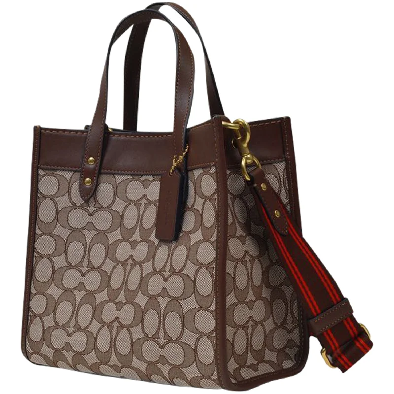 Faux Fur - Trimmed Tote Bag in White for a Cozy Winter LookField Tote in Beige Canvas Faux Fur - Trimmed Tote Bag in White for a Cozy Winter LookField Tote in Beige Canvas