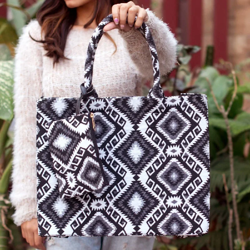 Embroidered Tote Bag in Beige with Floral Motifs for a Boho - Chic VibeGeometric Pattern Box Style Tote Bag Embroidered Tote Bag in Beige with Floral Motifs for a Boho - Chic VibeGeometric Pattern Box Style Tote Bag