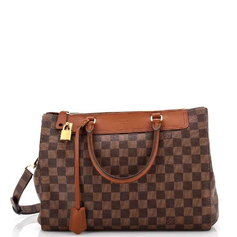 Women's Tote Bag with Magnetic Closure in Orange for Easy Access on the GoGreenwich Bag Damier Women's Tote Bag with Magnetic Closure in Orange for Easy Access on the GoGreenwich Bag Damier