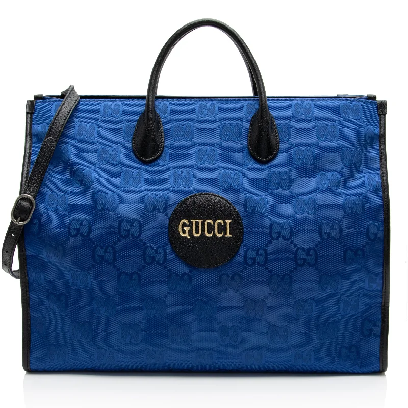 Patchwork Tote Bag in Denim with Vintage - Inspired Designs for a Retro AppealGucci GG Econyl Off The Grid Tote Patchwork Tote Bag in Denim with Vintage - Inspired Designs for a Retro AppealGucci GG Econyl Off The Grid Tote