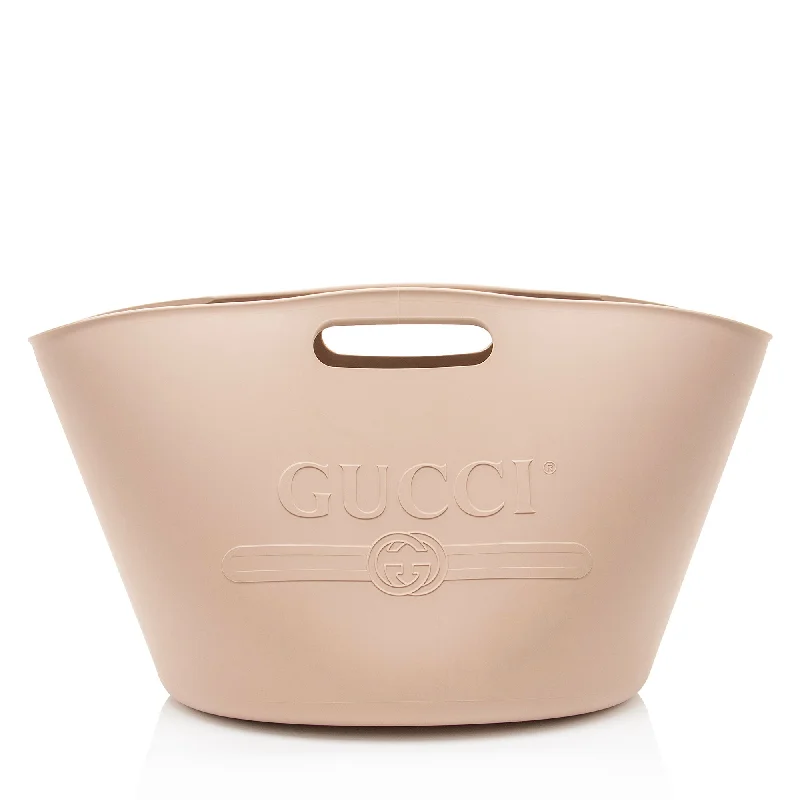 Large Capacity Genuine Leather Women's Tote Bag in Black for Work and CommutingGucci Rubber Logo Oversized Tote Large Capacity Genuine Leather Women's Tote Bag in Black for Work and CommutingGucci Rubber Logo Oversized Tote