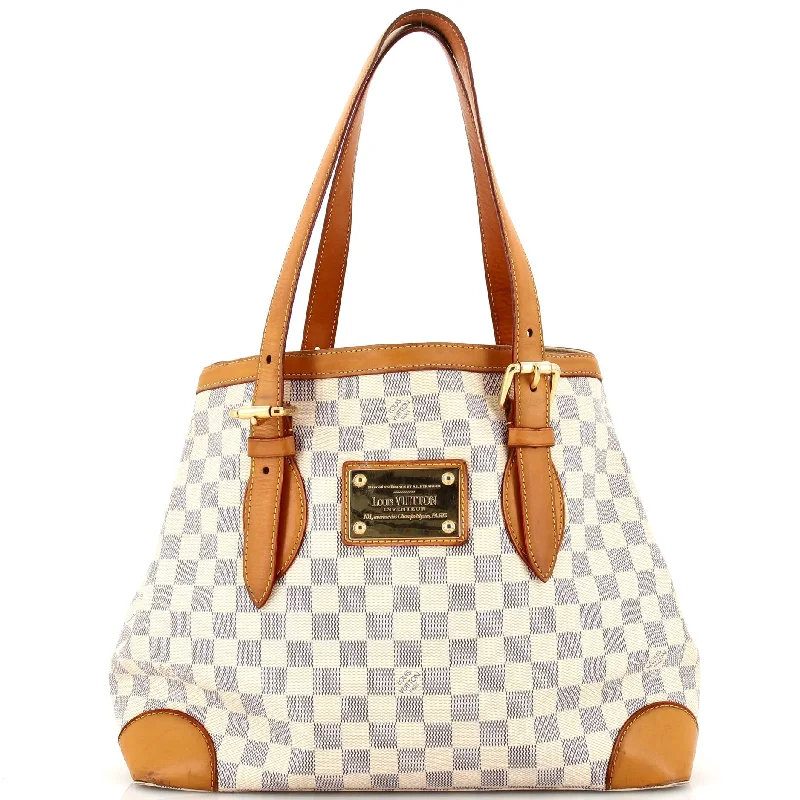 Canvas and Leather Combo Shoulder Bag in Tan for a Rustic LookHampstead Handbag Damier MM Canvas and Leather Combo Shoulder Bag in Tan for a Rustic LookHampstead Handbag Damier MM