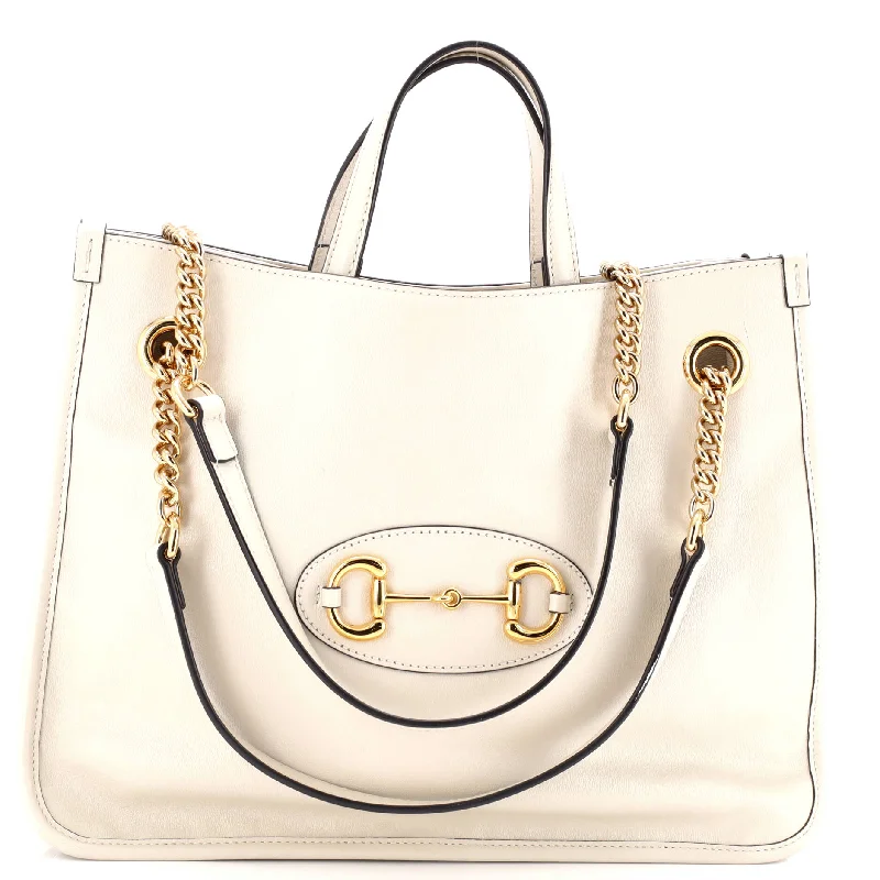 Horsebit 1955 Chain Tote Leather Medium