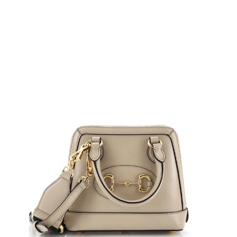 Horsebit 1955 Top Handle Bag Leather Mini