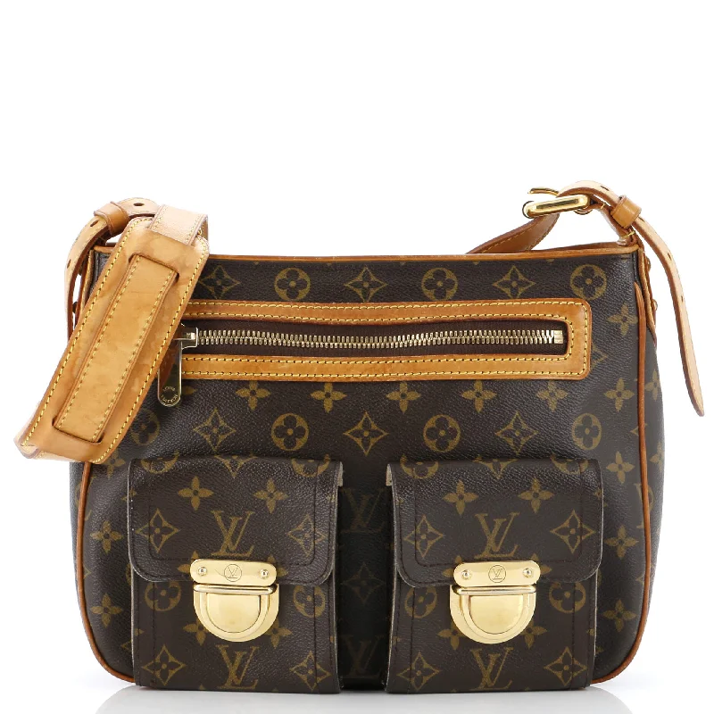 Metallic Shoulder Bag in Gold for Special OccasionsHudson Handbag Monogram Canvas GM Metallic Shoulder Bag in Gold for Special OccasionsHudson Handbag Monogram Canvas GM