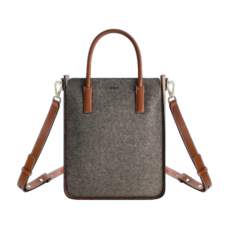 Faux Fur - Trimmed Tote Bag in White for a Cozy Winter LookJason Wu Structured Tote Bag Faux Fur - Trimmed Tote Bag in White for a Cozy Winter LookJason Wu Structured Tote Bag