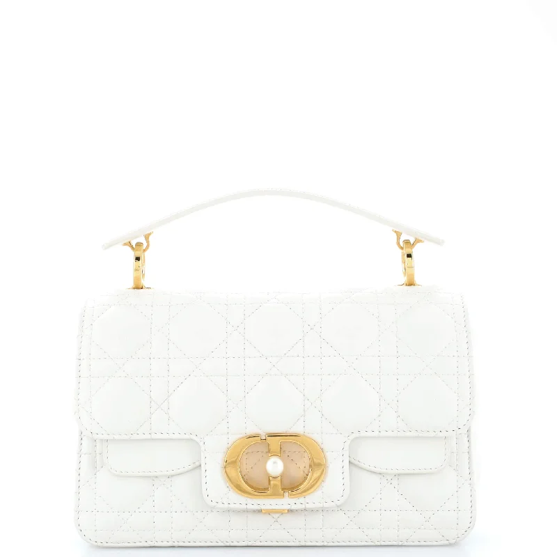 Jolie Top Handle Bag Cannage Quilt Lambskin Small