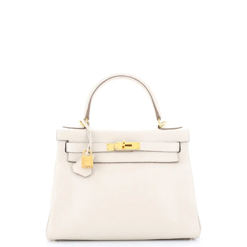 Canvas and Leather Combo Shoulder Bag in Tan for a Rustic LookKelly Handbag Light Clemence with Gold Hardware 28 Canvas and Leather Combo Shoulder Bag in Tan for a Rustic LookKelly Handbag Light Clemence with Gold Hardware 28