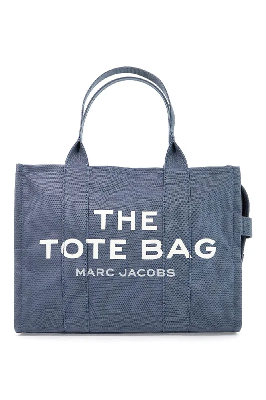 Women's Tote Bag with Detachable Pouch in Purple for Added ConvenienceMarc Jacobs The Large Canvas Tote Bag - B Women's Tote Bag with Detachable Pouch in Purple for Added ConvenienceMarc Jacobs The Large Canvas Tote Bag - B