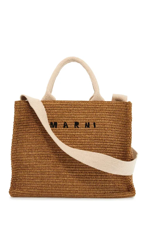 Metallic Tote Bag in Rose Gold with Chain Handles for a Glamorous Night OutMarni Raffia-Effect Canvas Small Tote Bag Metallic Tote Bag in Rose Gold with Chain Handles for a Glamorous Night OutMarni Raffia-Effect Canvas Small Tote Bag