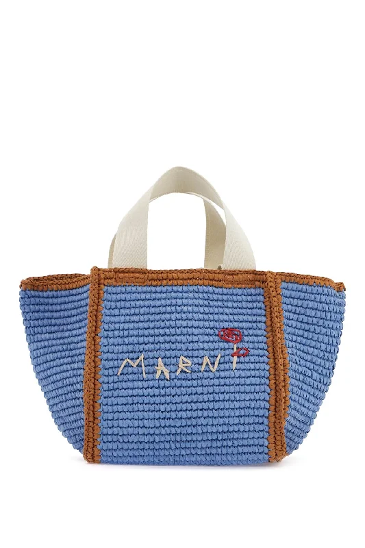 Quilted Tote Bag in Cream with Silver Hardware for a Classic and Sophisticated StyleMarni Sillo Tote Bag