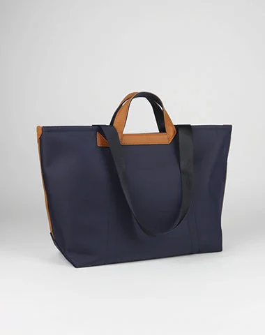 Tote Bag with RFID - Blocking Pocket in Black for Protecting Your Cards and InformationNavy Womens Nylon Handbag Totes Navy Womens Nylon Leather Shoulder Tote Purse for Ladies Tote Bag with RFID - Blocking Pocket in Black for Protecting Your Cards and InformationNavy Womens Nylon Handbag Totes Navy Womens Nylon Leather Shoulder Tote Purse for Ladies