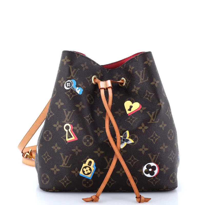 Women's Canvas Shoulder Bag in Navy with Striped Pattern for Beach TripsNeoNoe Handbag Limited Edition Love Lock Monogram Canvas Women's Canvas Shoulder Bag in Navy with Striped Pattern for Beach TripsNeoNoe Handbag Limited Edition Love Lock Monogram Canvas