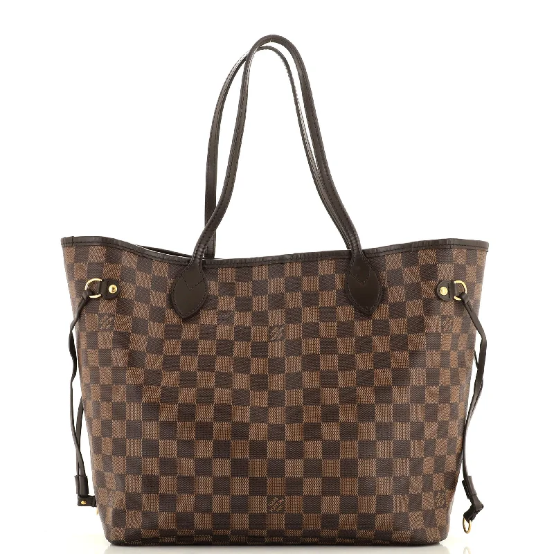 Patchwork Tote Bag in Denim with Vintage - Inspired Designs for a Retro AppealNeverfull NM Tote Damier MM Patchwork Tote Bag in Denim with Vintage - Inspired Designs for a Retro AppealNeverfull NM Tote Damier MM