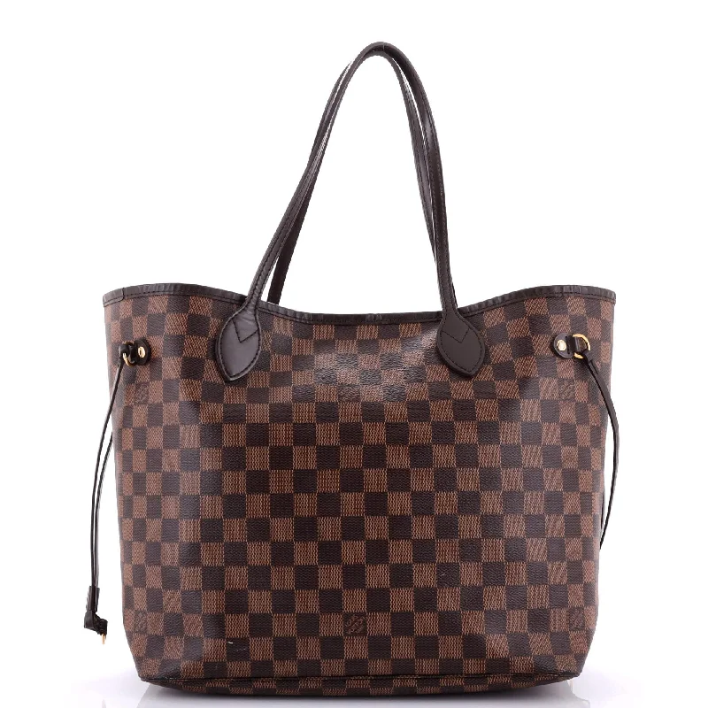 Small Vegan Leather Tote Bag in Blush Pink with Gold - Tone Hardware for a Feminine and Stylish AccessoryNeverfull NM Tote Damier MM Small Vegan Leather Tote Bag in Blush Pink with Gold - Tone Hardware for a Feminine and Stylish AccessoryNeverfull NM Tote Damier MM