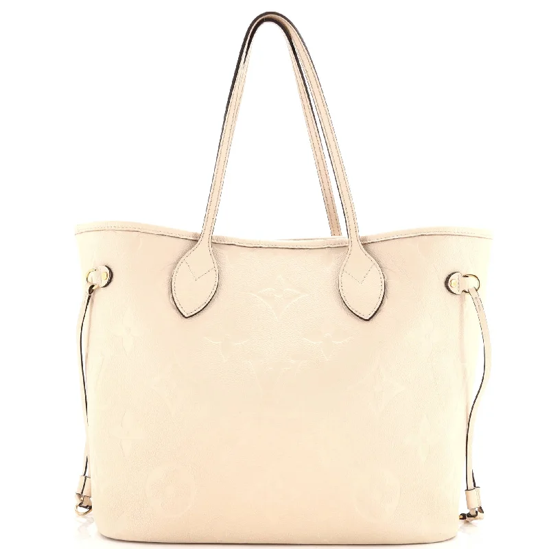 Faux Fur - Trimmed Tote Bag in White for a Cozy Winter LookNeverfull NM Tote Monogram Empreinte Giant MM Faux Fur - Trimmed Tote Bag in White for a Cozy Winter LookNeverfull NM Tote Monogram Empreinte Giant MM