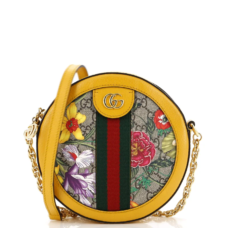 Women's Shoulder Bag with Adjustable Strap in Pink for ComfortOphidia Round Shoulder Bag Flora GG Coated Canvas Mini Women's Shoulder Bag with Adjustable Strap in Pink for ComfortOphidia Round Shoulder Bag Flora GG Coated Canvas Mini