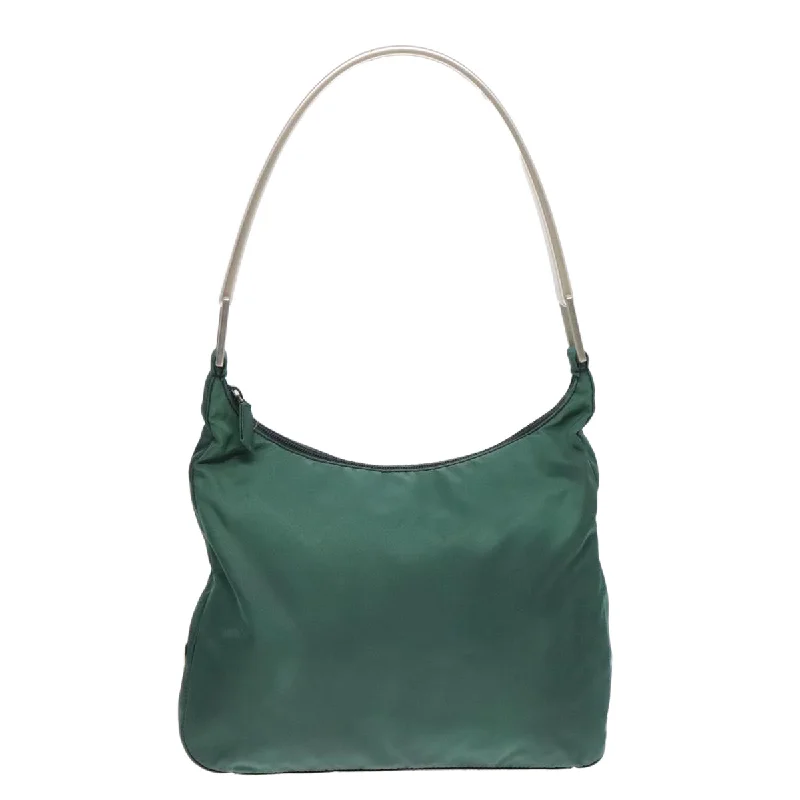 Canvas and Leather Combo Shoulder Bag in Tan for a Rustic LookPrada Tessuto Synthetic Shoulder Bag (Pre-Owned) Canvas and Leather Combo Shoulder Bag in Tan for a Rustic LookPrada Tessuto Synthetic Shoulder Bag (Pre-Owned)