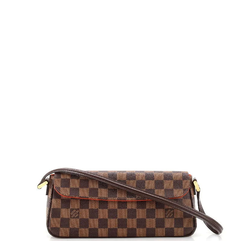 Women's Shoulder Bag with Faux Fur Strap in White for Winter StyleRecoleta Handbag Damier Women's Shoulder Bag with Faux Fur Strap in White for Winter StyleRecoleta Handbag Damier