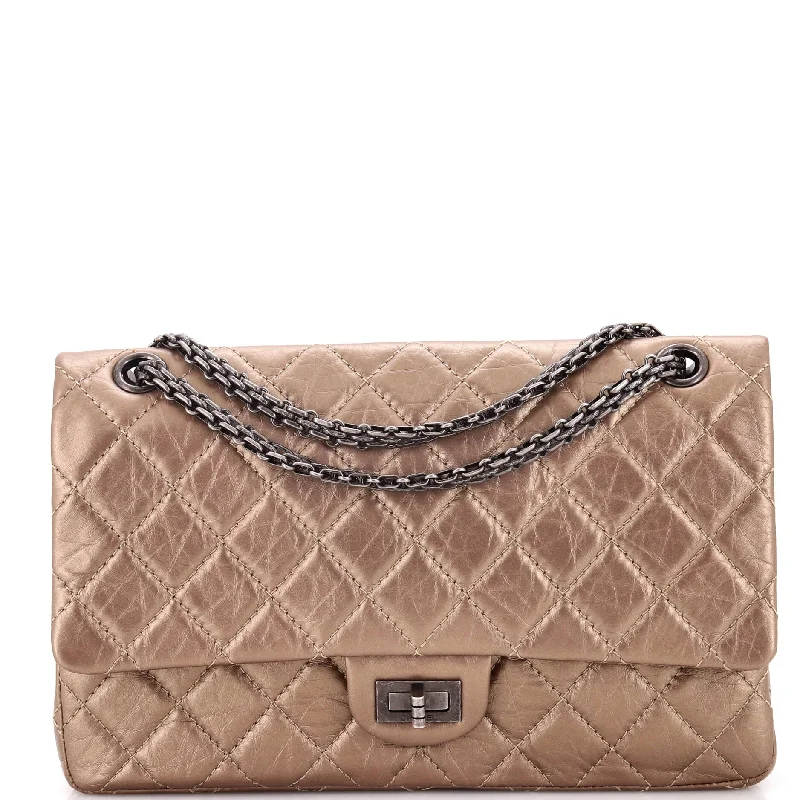 Canvas and Leather Combo Shoulder Bag in Tan for a Rustic LookReissue 2.55 Flap Bag Quilted Metallic Aged Calfskin 226 Canvas and Leather Combo Shoulder Bag in Tan for a Rustic LookReissue 2.55 Flap Bag Quilted Metallic Aged Calfskin 226