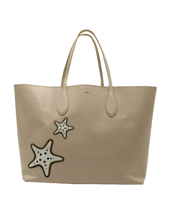 Embroidered Tote Bag in Beige with Floral Motifs for a Boho - Chic VibeRochas Tote Bag in Beige Leather Embroidered Tote Bag in Beige with Floral Motifs for a Boho - Chic VibeRochas Tote Bag in Beige Leather