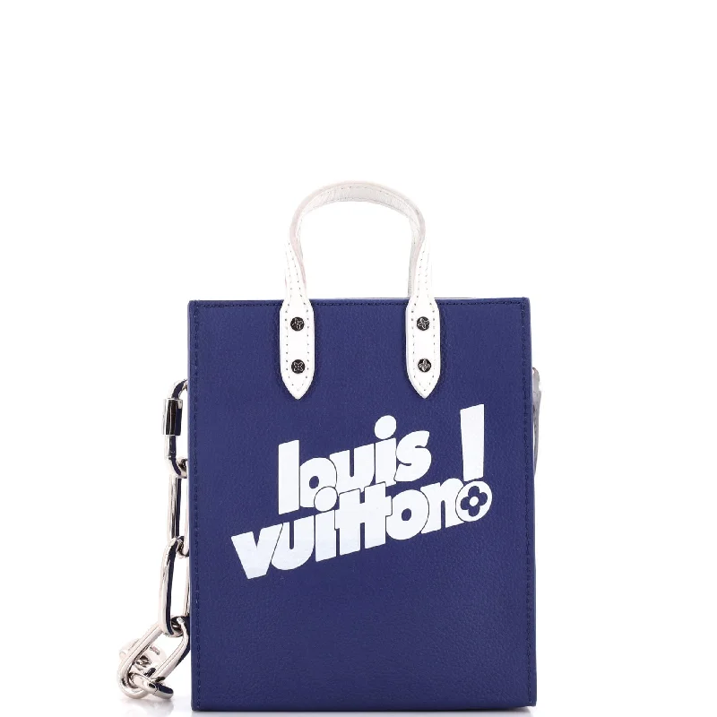 Sac Plat Bag Everyday Signature Printed Leather XS