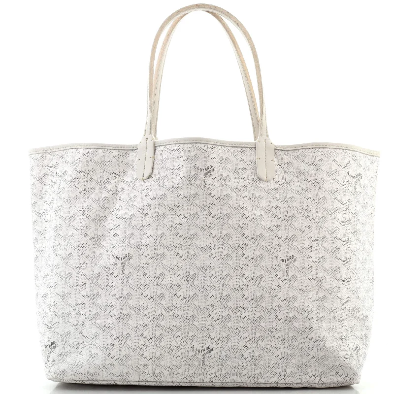 Faux Fur - Trimmed Tote Bag in White for a Cozy Winter LookSaint Louis Tote Coated Canvas PM Faux Fur - Trimmed Tote Bag in White for a Cozy Winter LookSaint Louis Tote Coated Canvas PM